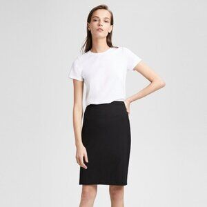 NWT Theory Joanie 2 Sevona Pencil Skirt in Black